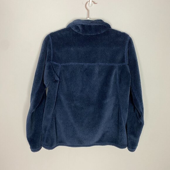 Patagonia Re-Tool Snap-T Fleece Pullover Jacket Navy Blue Womens Medium - Picture 6 of 7